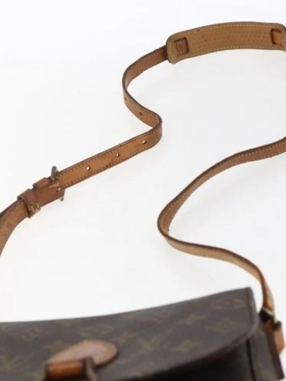 LOUIS VUITTON Monogram Saint Cloud MM Shoulder Bag M51243 LV Auth 169871 - Picture 11 of 16